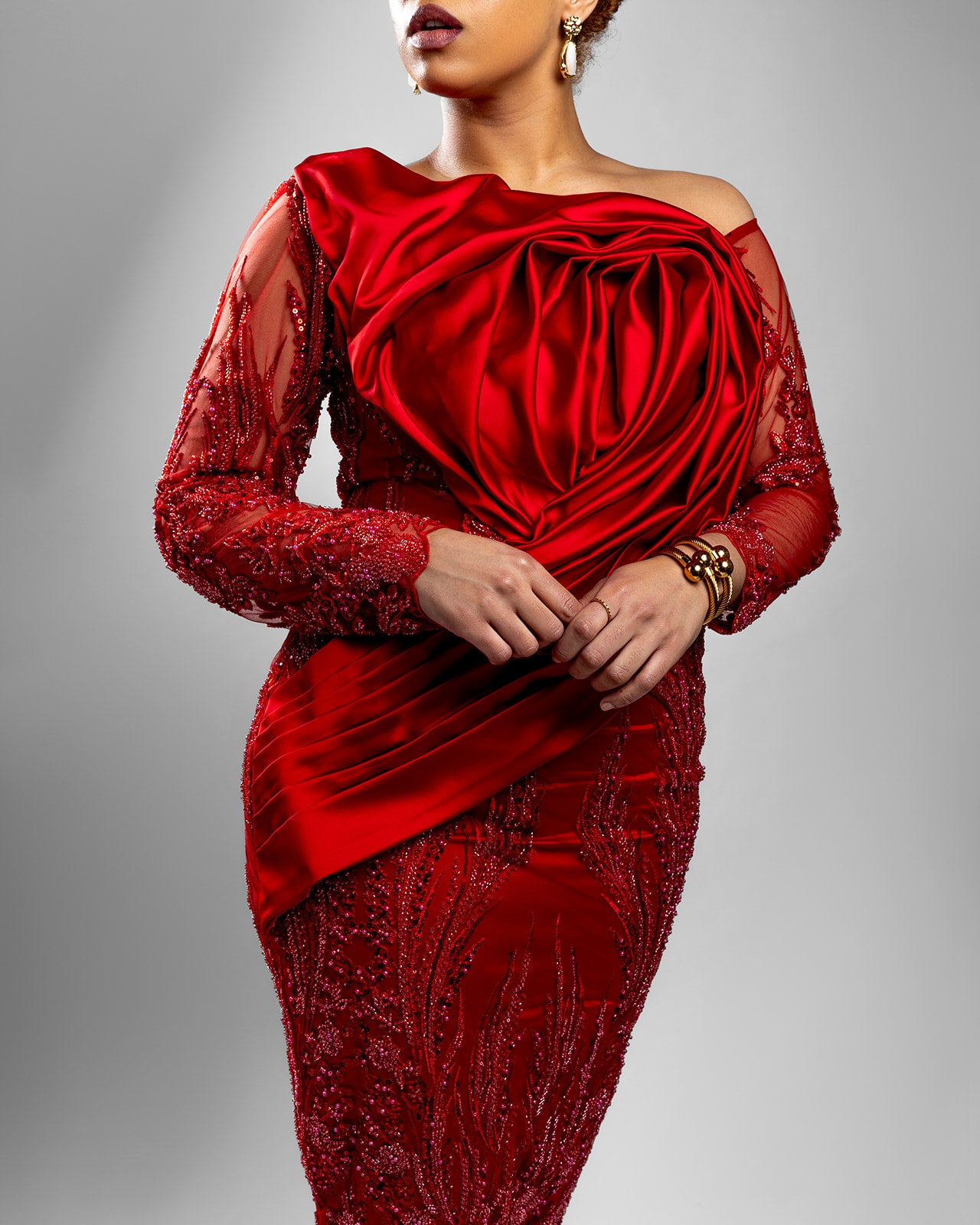 Rosa Off shoulder Dress